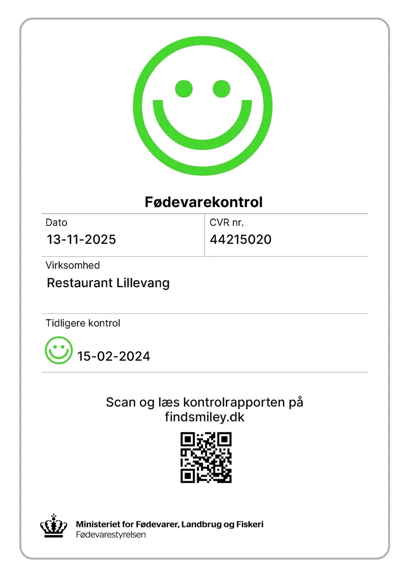 Fødevarestyrelsens kontrolrapport
